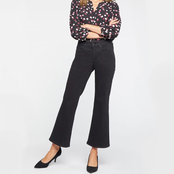 NYDJ Black High Rise Boot Cut Jeans - Picture 1 of 14